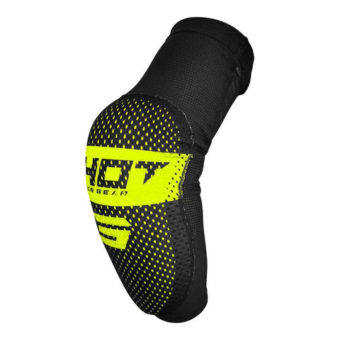 Shot Airlight 2.0 Elbow Guards Adult Black/Neon Yellow