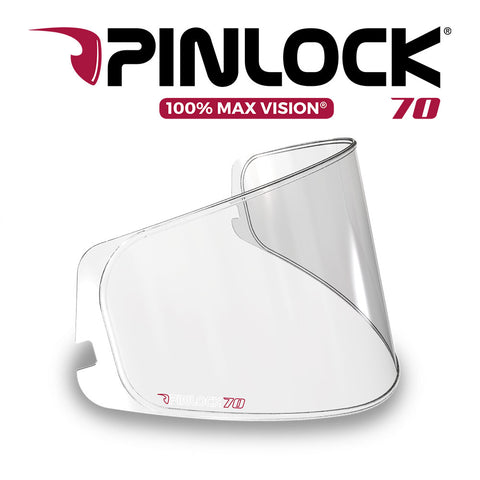 AGV 100% MAX VISION PINLOCK® LENS 70 CLEAR GT4 K5 S / K3 SV