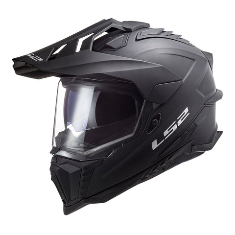 LS2 MX701 Explorer Solid  Helmet HPFC 06 - Matte Black