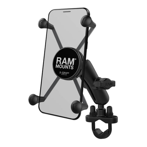 Ram X-Grip Large Phone Mount with Handlebar U-Bolt Base