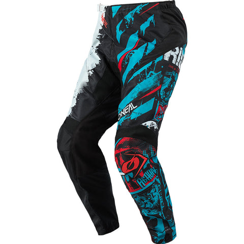 ONEAL 2022 ELEMENT RIDE PANT BLACK / BLUE YOUTH