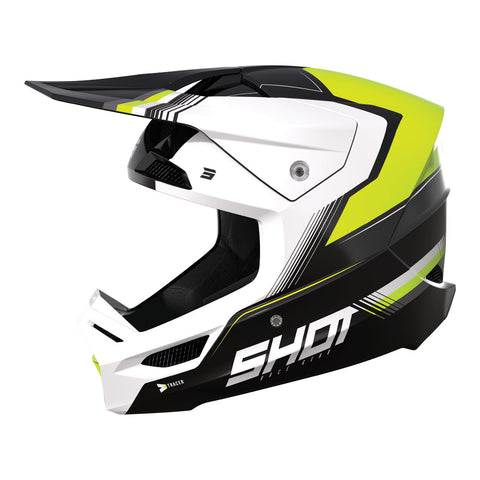 Shot Race Tracer Helmet Neon Yellow Glossy MIPS
