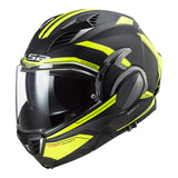 LS2 FF900 Valiant II Revo Helmet - Matte Black / Hi-Vis Yellow