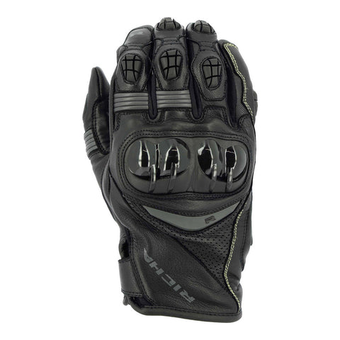 Richa Rotate Short Summer Glove - Black / Grey
