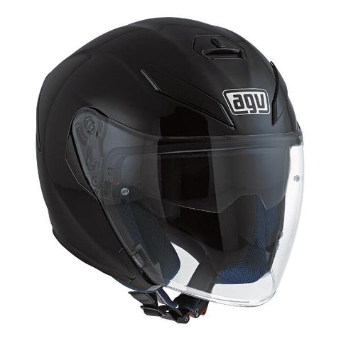 AGV K5 Jet Motorcycle Helmet - Matte Black Image 1