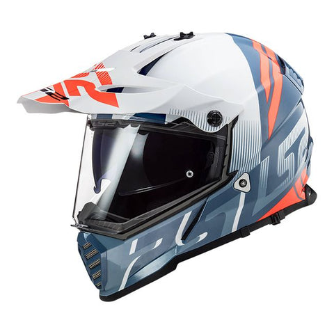 LS2 MX436 cobalt helmet