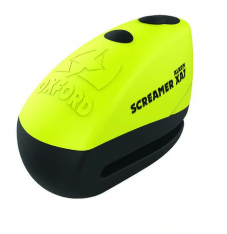Oxford Screamer Alarm Disc Lock XA-7 Black/Yellow