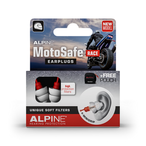 Alpine Motosafe Ear Plugs - Race